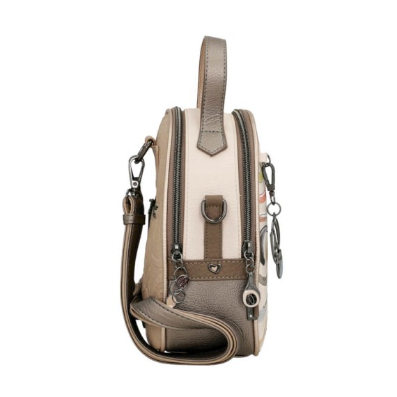 ANEKKE Mochila Pequena de Passeio Olympia Bege | Ref. 280.42745-250