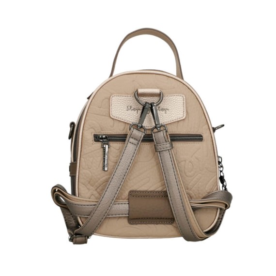 ANEKKE Mochila Pequena de Passeio Olympia Bege | Ref. 280.42745-250