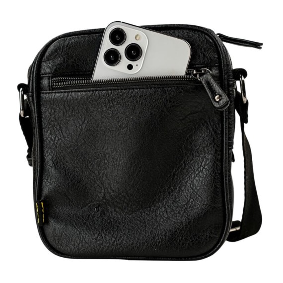 Bolsa de Tiracolo c/ Bolso Frontal LOIS Norwalk Preta | Ref. 237.32831901