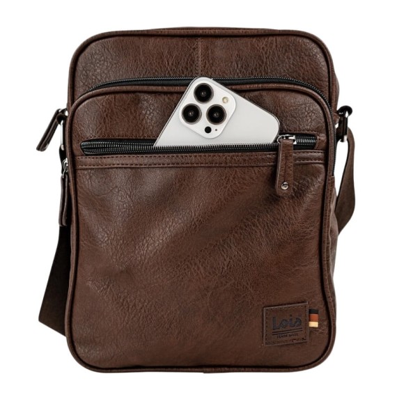 Bolsa de Tiracolo para Tablet LOIS Norwalk Castanha | Ref. 237.32832602