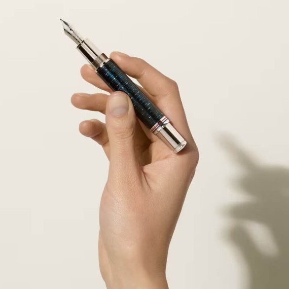 Caneta-tinteiro MONTBLANC (F) Homage to The Great Gatsby SE Azul | Ref. 238.130656
