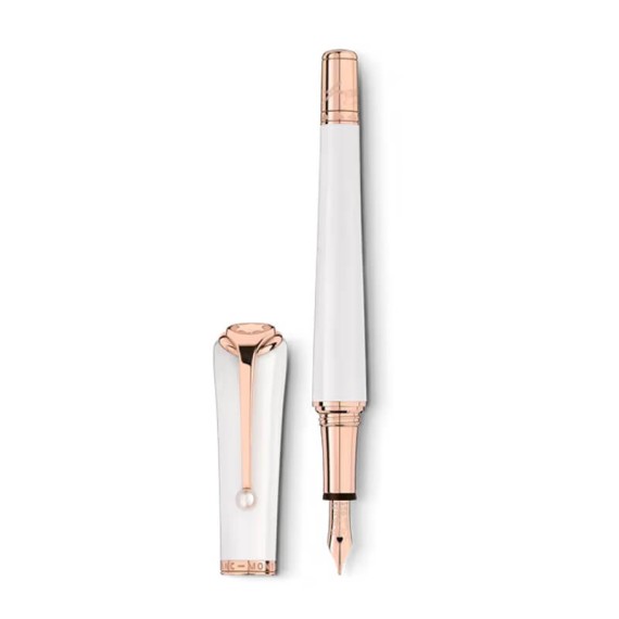 Caneta-tinteiro MONTBLANC (F) Muses Marilyn Monroe SE Pearl | Ref. 238.132119