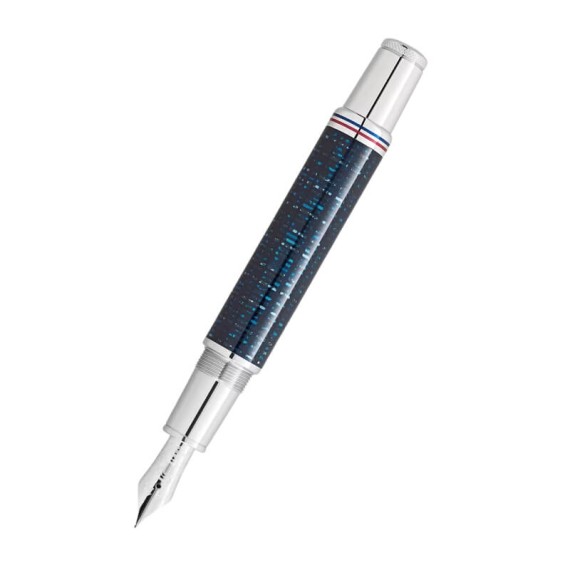 Caneta-tinteiro MONTBLANC (M) Homage to The Great Gatsby SE Azul | Ref. 238.130657