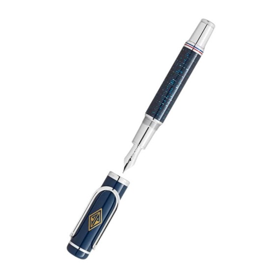 Caneta-tinteiro MONTBLANC (M) Homage to The Great Gatsby SE Azul | Ref. 238.130657