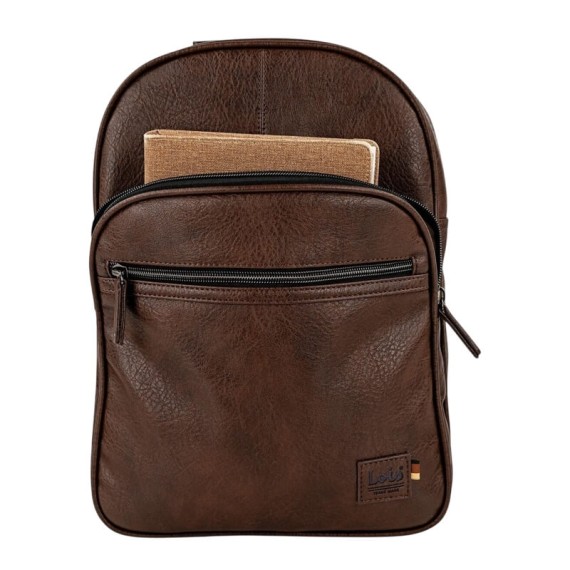 Mochila Casual para Tablet LOIS Norwalk Castanha | Ref. 237.32833702