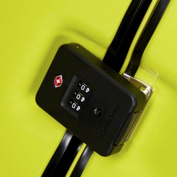 SAMSONITE Mala de Viagem Grande 75cm 4R Focus Lima Metálico | Ref. 92.154587-A184