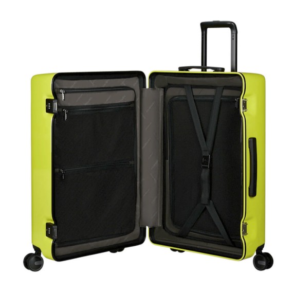 SAMSONITE Mala de Viagem Média 69cm 4R Focus Lima Metálico | Ref. 92.154586-A184