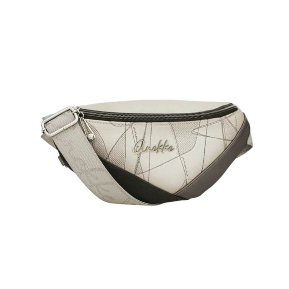 ANEKKE Bolsa de Cintura Auralis Bege/Preto | Ref. 280.42815-745
