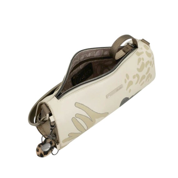 ANEKKE Bolsa de Ombro Cilindrica Gaia Bege | Ref. 280.42873-561