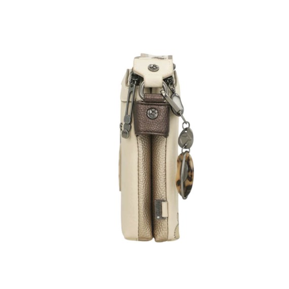 ANEKKE Bolsa de Tiracolo 2C Gaia Bege | Ref. 280.42873-160