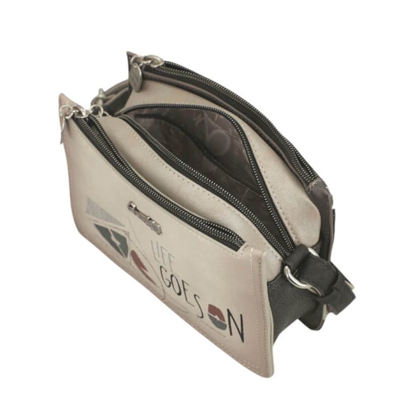 ANEKKE Bolsa de Tiracolo 3C Auralis Bege | Ref. 280.42813-287