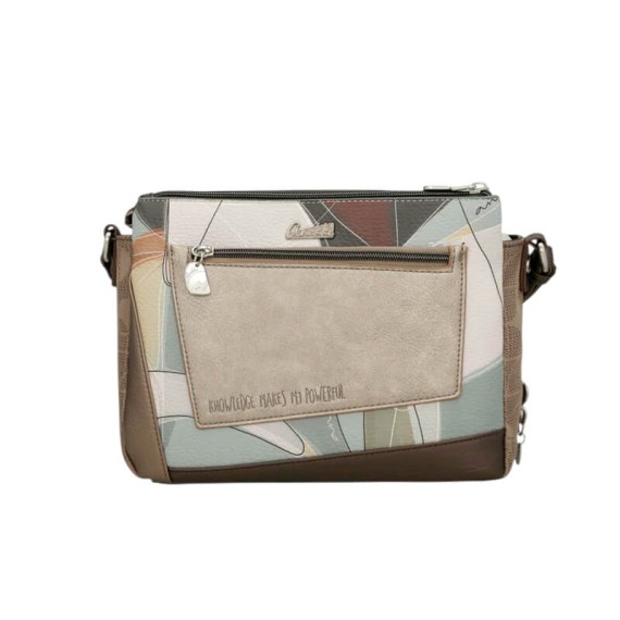 ANEKKE Bolsa de Tiracolo 3C Sophia Bege | Ref. 280.42803-184