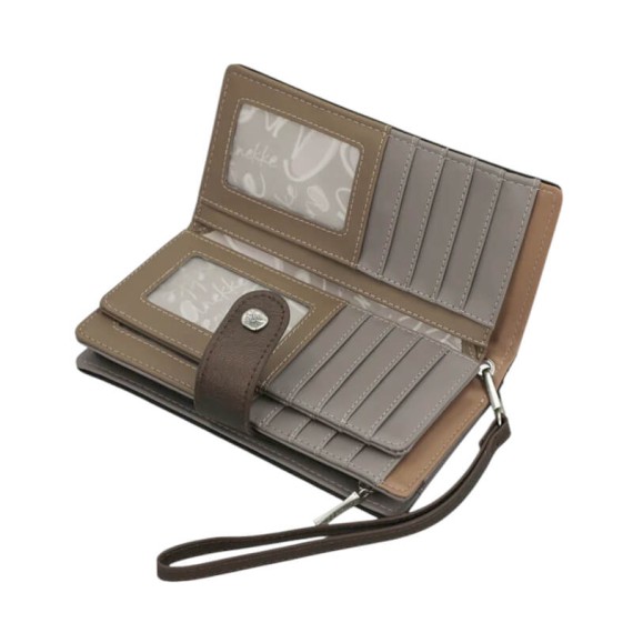 ANEKKE Carteira de Senhora Grande RFID Auralis Taupe | Ref. 280.42819-901