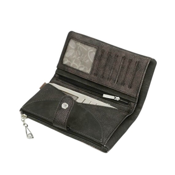 ANEKKE Carteira Grande Flexível RFID Auralis Bege | Ref. 280.42819-906