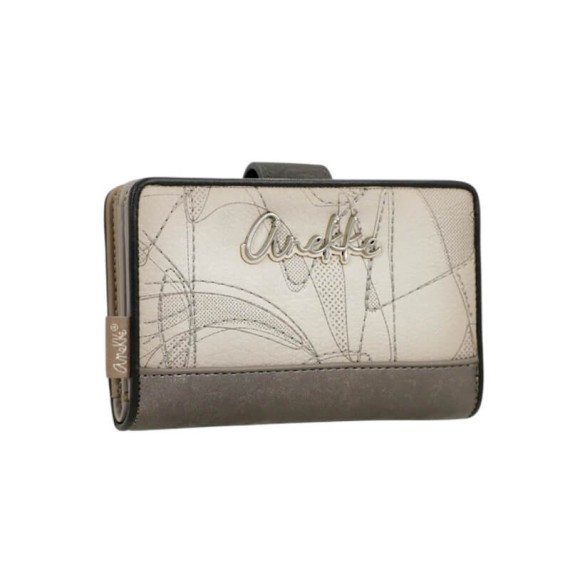 ANEKKE Carteira Média RFID Auralis Taupe | Ref. 280.42819-902