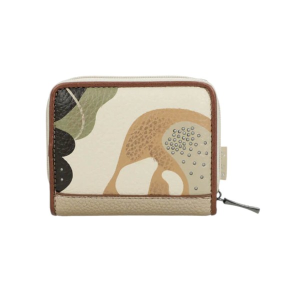 ANEKKE Carteira Pequena RFID Gaia Bege | Ref. 280.42879-903