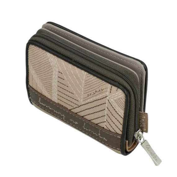 ANEKKE Carteira Pequena RFID Sophia Bege | Ref. 280.42809-903