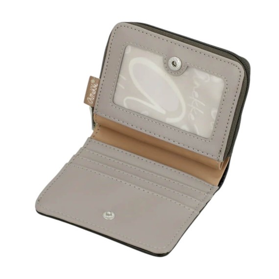 ANEKKE Carteira Pequena RFID Sophia Bege | Ref. 280.42809-903