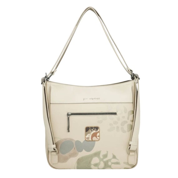 ANEKKE Mala Conversível Mochila Gaia Bege | Ref. 280.42875-072