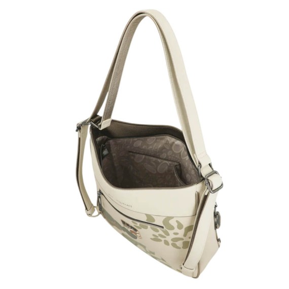 ANEKKE Mala Conversível Mochila Gaia Bege | Ref. 280.42875-072