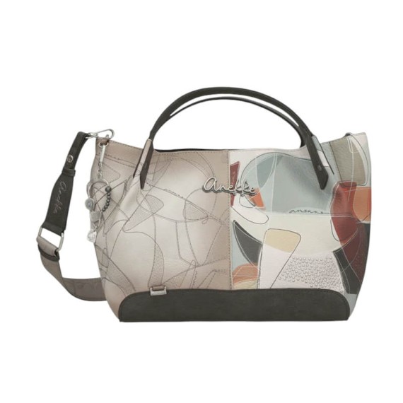 ANEKKE Mala de Mão Grande Duas Pegas Auralis Taupe | Ref. 280.42811-421