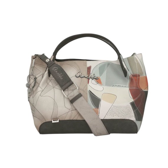 ANEKKE Mala de Mão Grande Duas Pegas Auralis Taupe | Ref. 280.42811-421