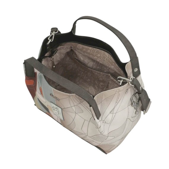 ANEKKE Mala de Mão Grande Duas Pegas Auralis Taupe | Ref. 280.42811-421