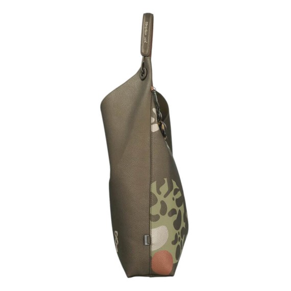 ANEKKE Mala de Ombro Gigante Gaia Castanho Metálico | Ref. 280.42872-408