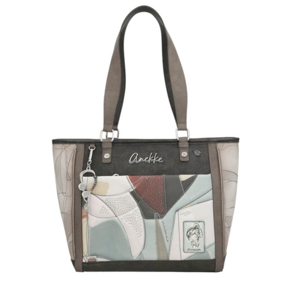 ANEKKE Mala de Ombro Grande Auralis Taupe | Ref. 280.42812-047