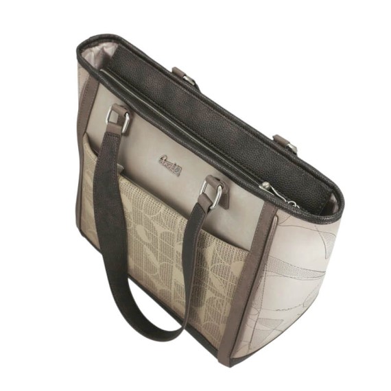 ANEKKE Mala de Ombro Grande Auralis Taupe | Ref. 280.42812-047