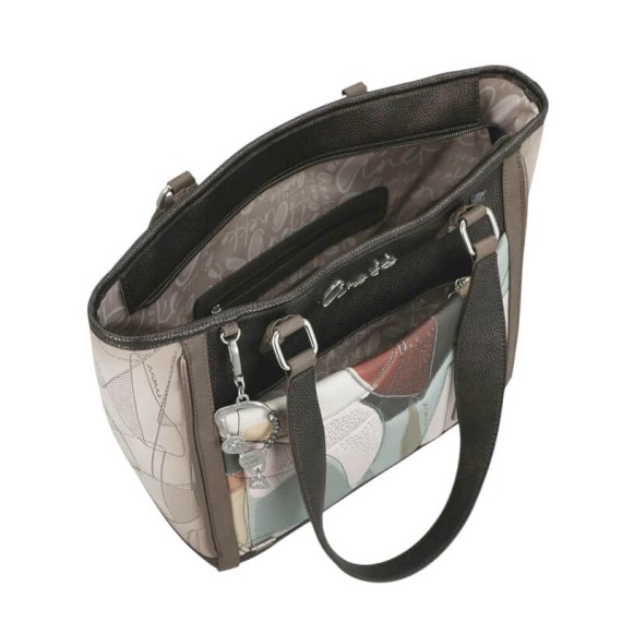 ANEKKE Mala de Ombro Grande Auralis Taupe | Ref. 280.42812-047