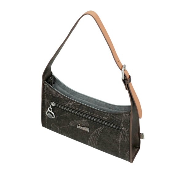 ANEKKE Mala de Ombro Pequena Auralis Castanha | Ref. 280.42812-394