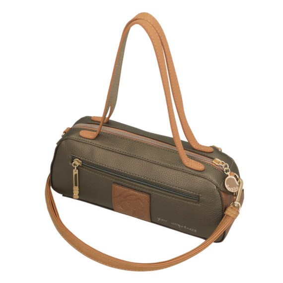 ANEKKE Mala de Ombro Retangular c/ Tiracolo Gaia Camel