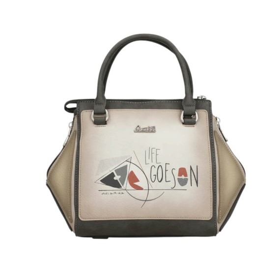 ANEKKE Mala de Senhora Duas Pegas Auralis Taupe | Ref. 280.42811-116