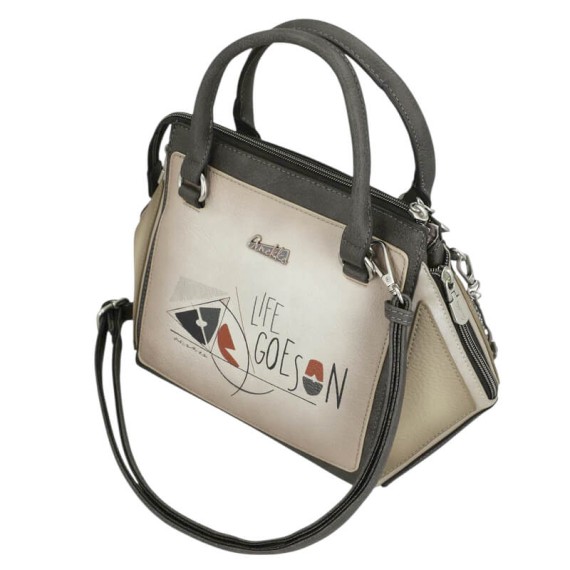 ANEKKE Mala de Senhora Duas Pegas Auralis Taupe | Ref. 280.42811-116