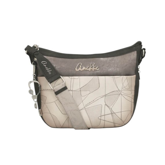 ANEKKE Mala de Tiracolo Grande Auralis Bege | Ref. 280.42813-138