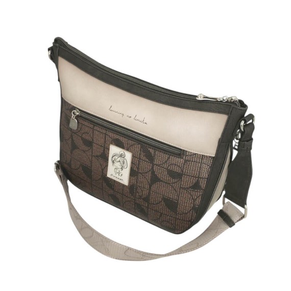 ANEKKE Mala de Tiracolo Grande Auralis Bege | Ref. 280.42813-138