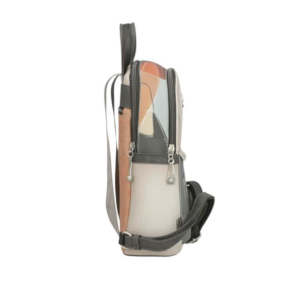 ANEKKE Mochila de Passeio 2C Auralis Bege/Preto | Ref. 280.42815-246