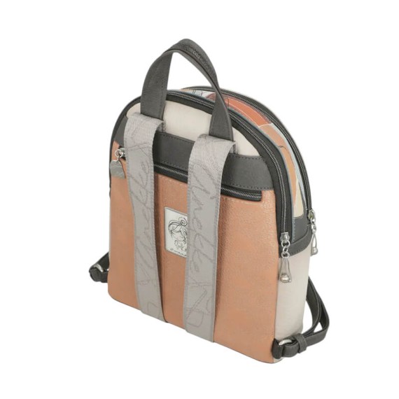 ANEKKE Mochila de Passeio 2C Auralis Bege/Preto | Ref. 280.42815-246