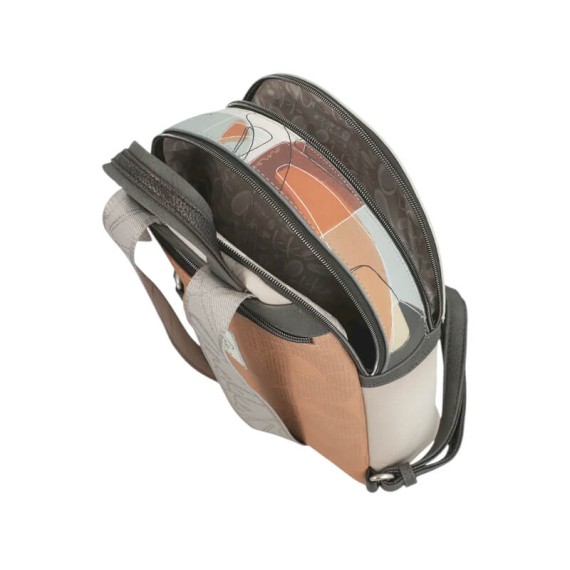 ANEKKE Mochila de Passeio 2C Auralis Bege/Preto | Ref. 280.42815-246