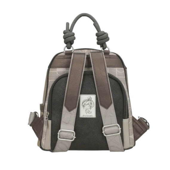 ANEKKE Mochila de Senhora Anti-Roubo Auralis Bege/Castanho | Ref. 280.42815-213