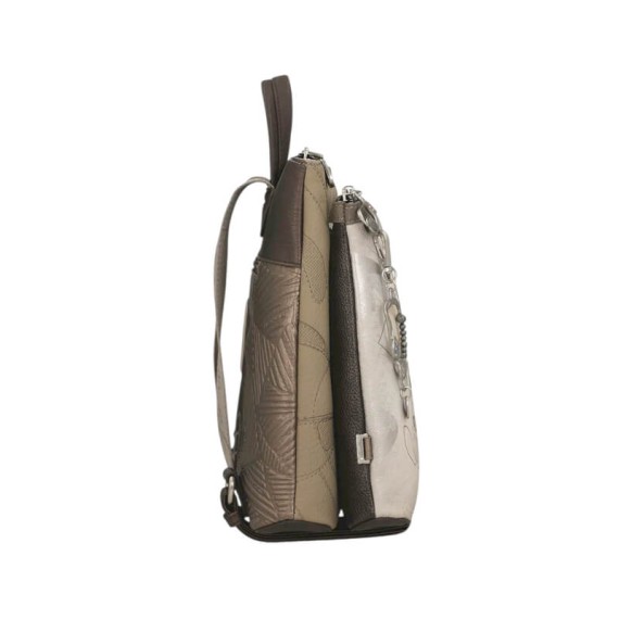 ANEKKE Mochila de Senhora Quadrada Sophia Taupe | Ref. 280.42805-233