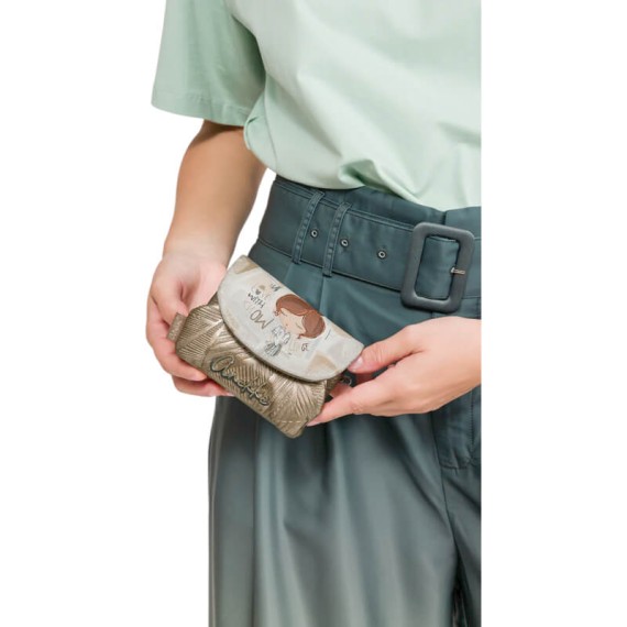 ANEKKE Porta-Moedas Envelope Sophia Bege | Ref. 280.42809-016