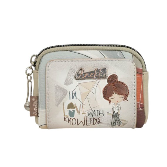 ANEKKE Porta-Moedas Pequeno Sophia 42809-018 Bege | Ref. 280.42809-018