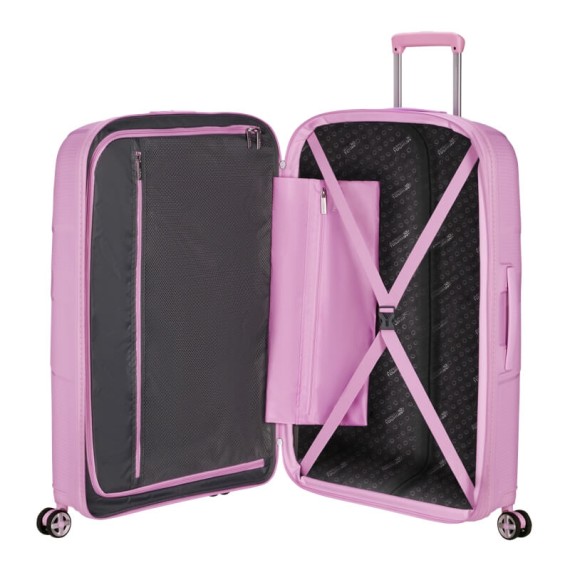 AT Mala de Viagem Grande 77cm 4R Exp. StarVibe Lavanda Pastel | Ref. 92.146372-A370