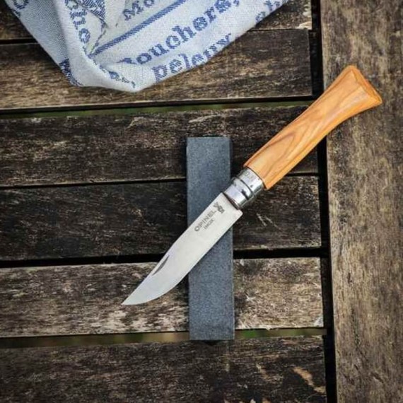 Pedra de Afiar Natural 10cm OPINEL Cinzento, Modelo: Afiador, Tamanho: N.º 6, Cor: Cinza, 4 image