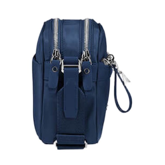 SAMSONITE Bolsa de Ombro c/ 2 Comp. Karissa Evo Azul Noite | Ref. 92.155837-2165
