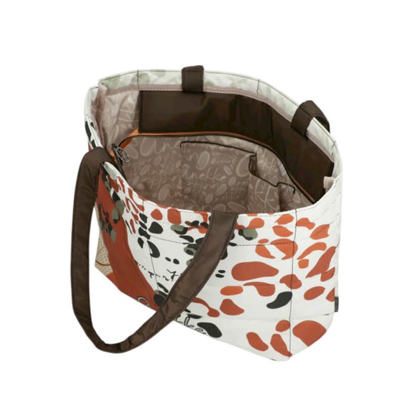 ANEKKE Bolsa de Viagem Gaia Bege/Castanho | Ref. 280.42588-023