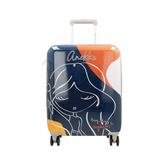 ANEKKE Mala de Cabine 55cm 4R Exp. Eikon Azul Escuro | Ref. 280.42574-001