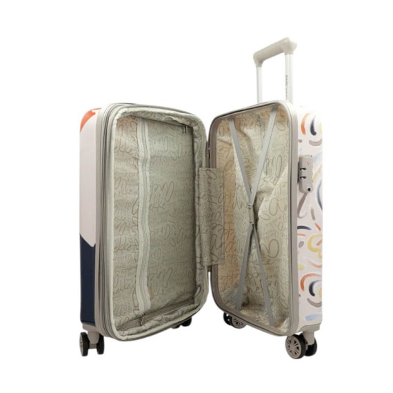 ANEKKE Mala de Cabine 55cm 4R Exp. Eikon Azul Escuro | Ref. 280.42574-001